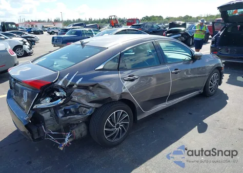 2016 Honda Civic Lx из США, поврежденный, VIN 19XFC2F56GE034302